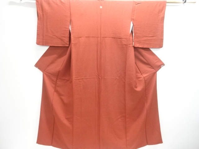 JAPANESE KIMONO / IROMUJI / SILK / WEAVE PATTERN / SINGLE CREST